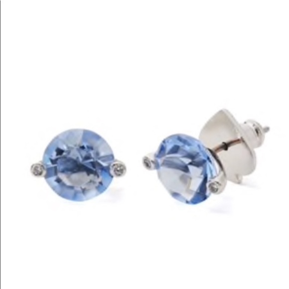 kate spade Jewelry - 🆕Kate Spade Light Sapphire Duo Prong Studs